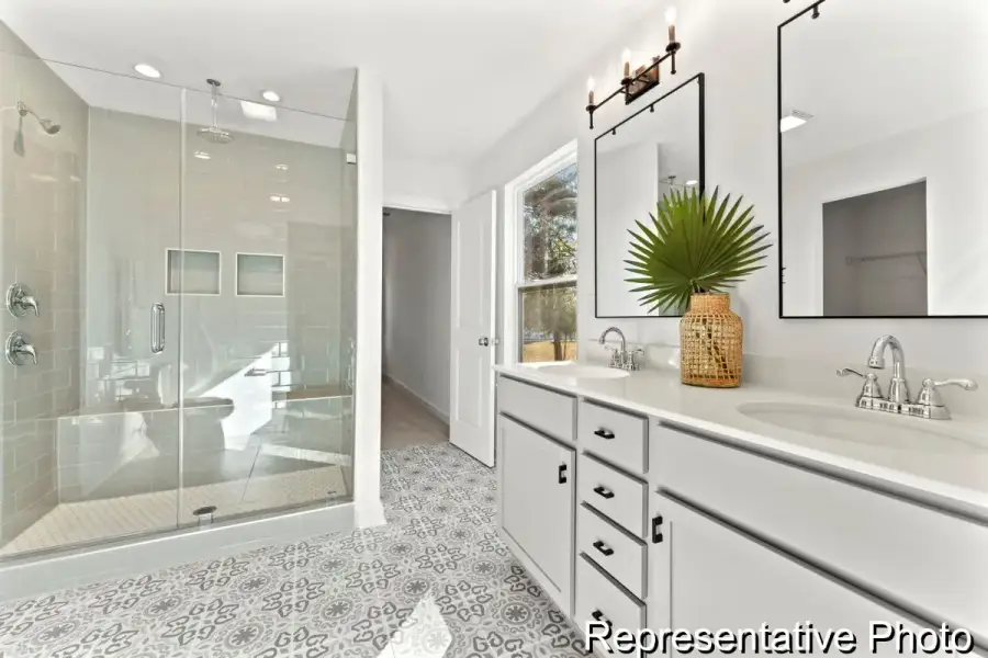 Furnished interior view inside a new home in Streamside, Red Cross (Image 16).