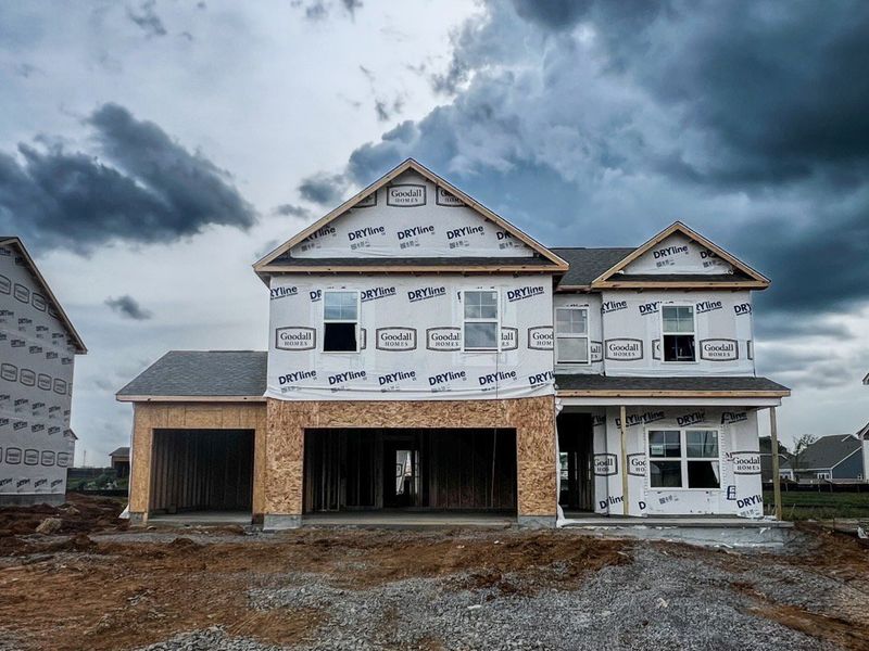 *Photo of actual home under construction June 2026 *Photo of actual home under construction June 2026