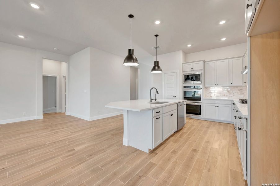 Furnished interior view inside a new home in Davis Ranch 50', San Antonio (Image 10).