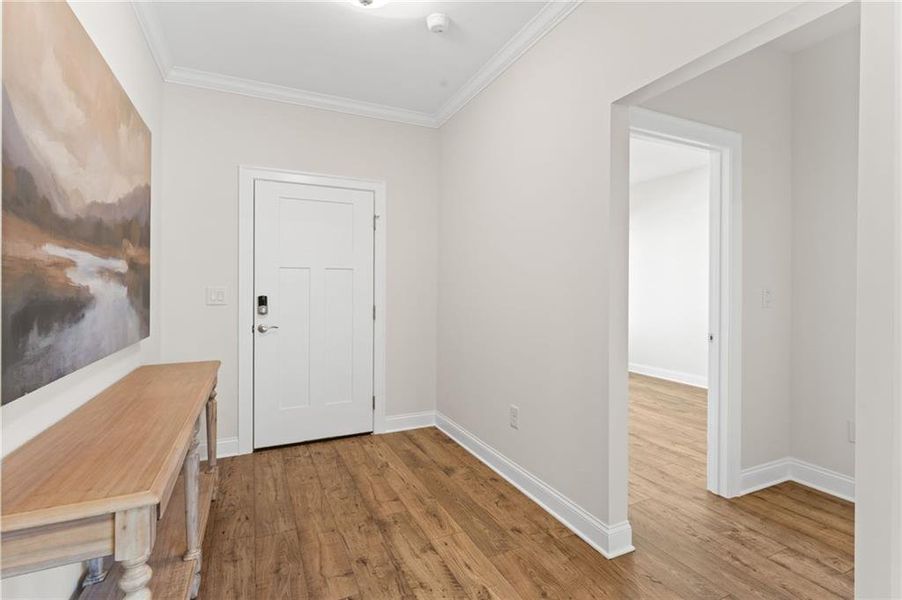 Spacious, unfurnished interior of a new home in The Courtyards at Bailey Farms, Dacula (Image 17).