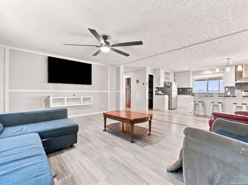 Furnished interior view inside a new home in , Devine (Image 27).