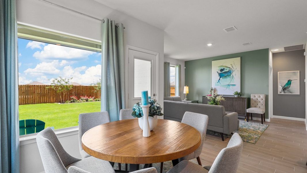 Furnished interior view inside a new home in Lankford Farms, Cleburne (Image 14).