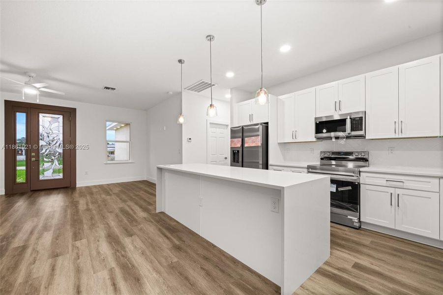 Furnished interior view inside a new home in , Sebring (Image 14).
