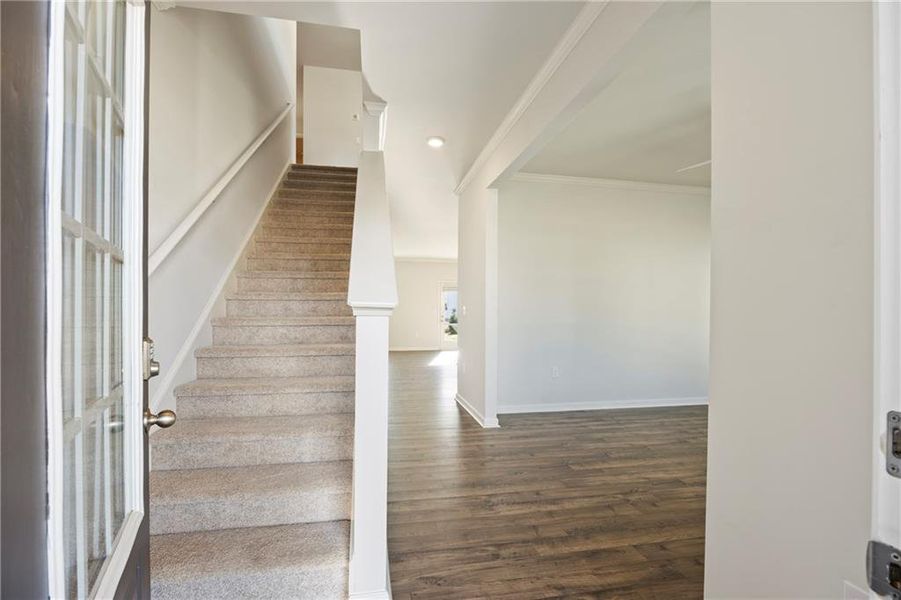 Spacious, unfurnished interior of a new home in , Braselton (Image 41). Spacious, unfurnished interior of a new home in , Braselton (Image 41).