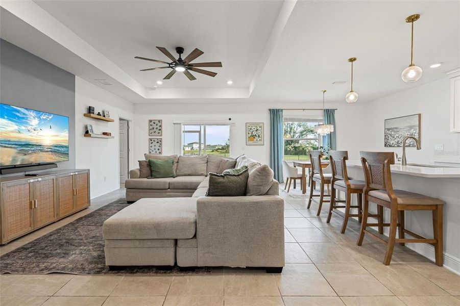 Furnished interior view inside a new home in Summerwoods, Parrish (Image 12). Furnished interior view inside a new home in Summerwoods, Parrish (Image 12).