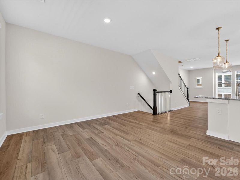 Spacious, unfurnished interior of a new home in Central Living at Craig, Charlotte (Image 22).