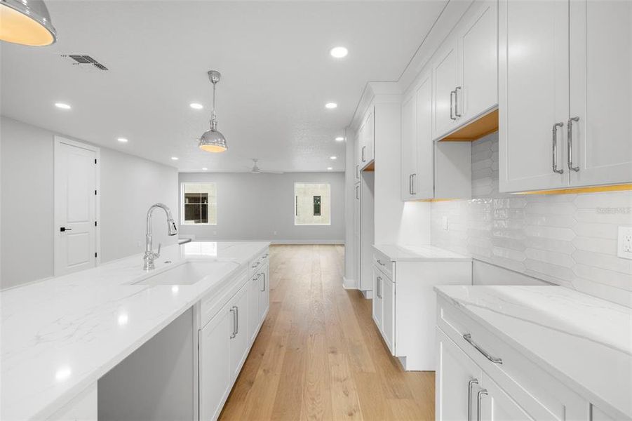 Furnished interior view inside a new home in , Tampa (Image 3).