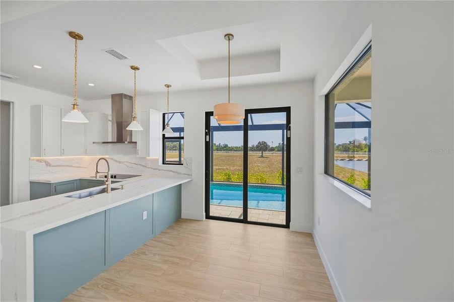 Furnished interior view inside a new home in , Placida (Image 49).