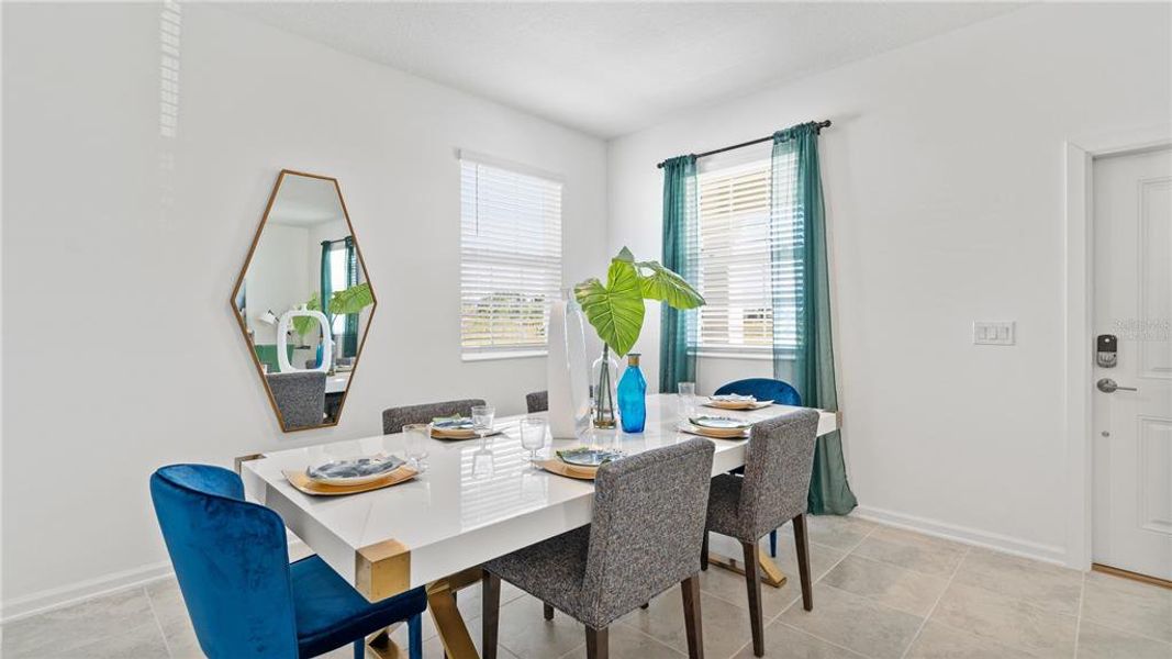 Furnished interior view inside a new home in Bridgewalk, St. Cloud (Image 13).