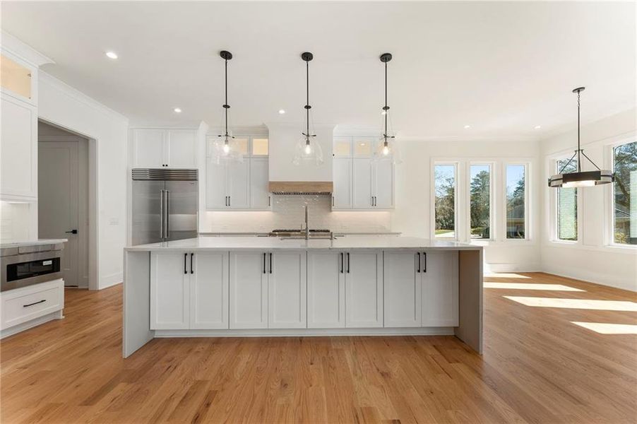 Furnished interior view inside a new home in , Marietta (Image 9).