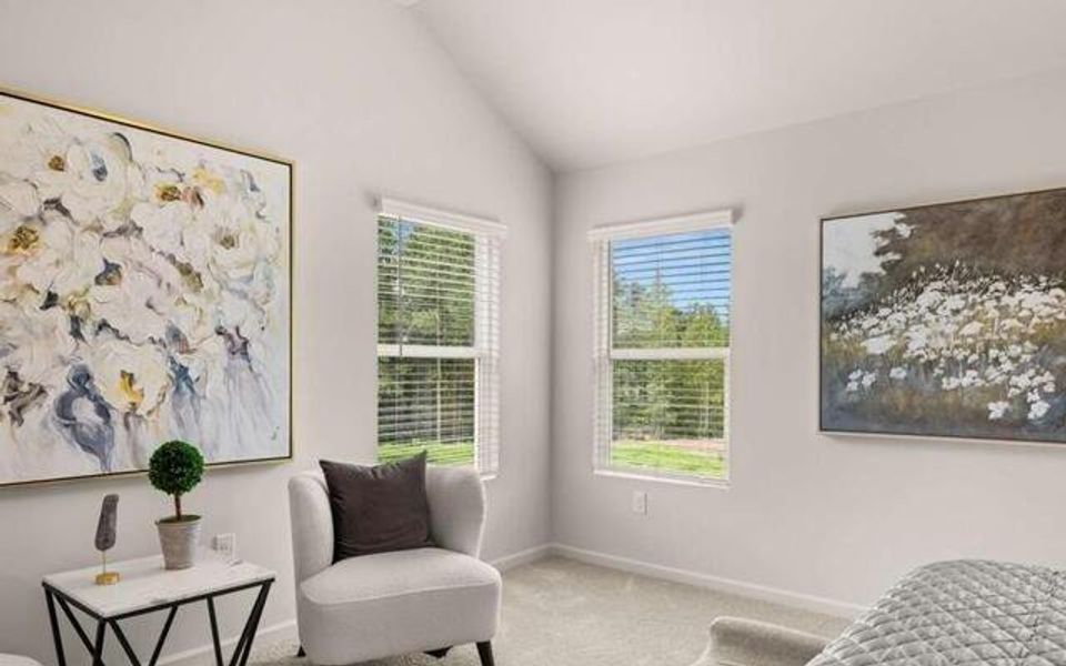 Furnished interior view inside a new home in Walden Park - The Retreat, Jonesboro (Image 14).