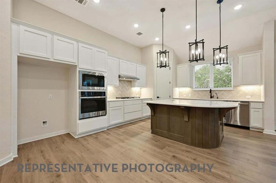 Furnished interior view inside a new home in Meraki, McLendon-Chisholm (Image 3).