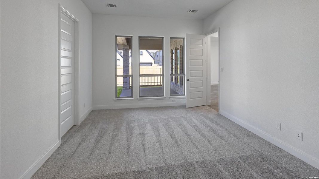 Spacious, unfurnished interior of a new home in Kallison Ranch, San Antonio (Image 23). Spacious, unfurnished interior of a new home in Kallison Ranch, San Antonio (Image 23).