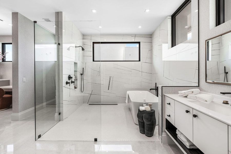 Furnished interior view inside a new home in , Boca Raton (Image 39).