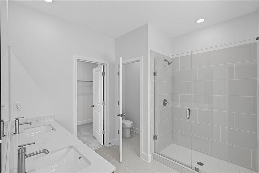Furnished interior view inside a new home in , Woodstock (Image 8).