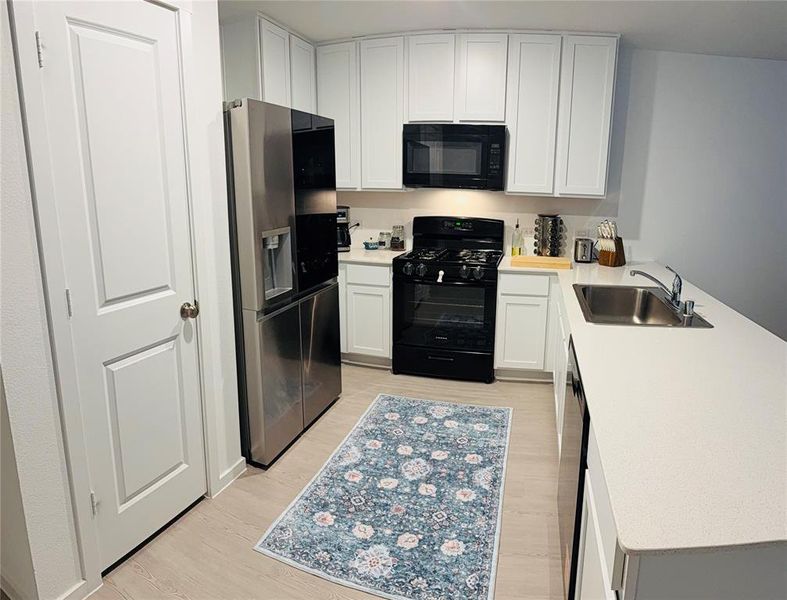 Furnished interior view inside a new home in Wildcat Ranch, Crandall (Image 4).
