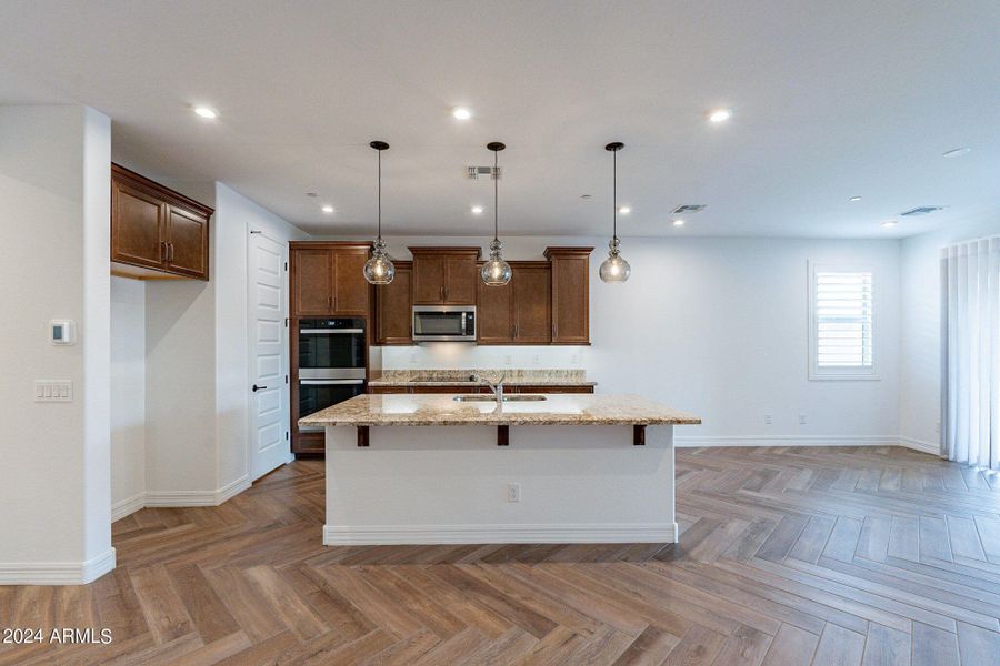 Kitchen and Dining Area