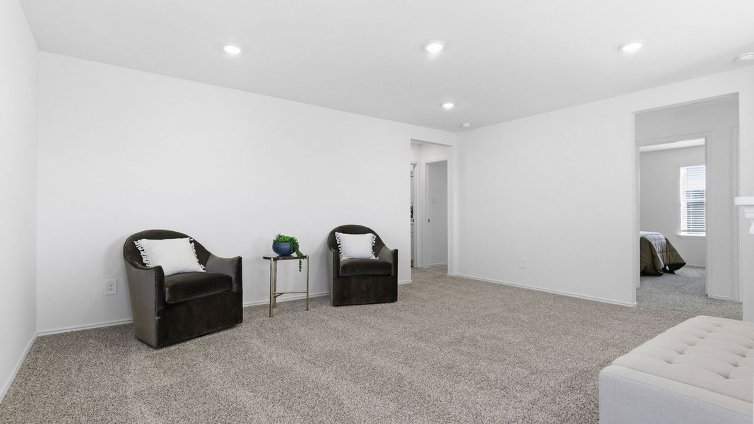 Furnished interior view inside a new home in Sorrento, Richmond (Image 14). Furnished interior view inside a new home in Sorrento, Richmond (Image 14).