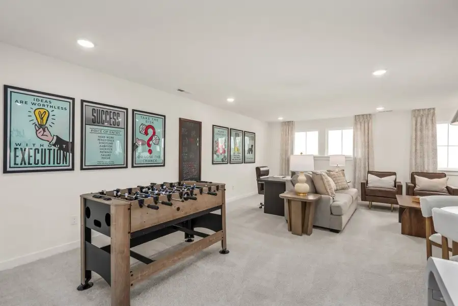 Furnished interior view inside a new home in Bradshaw Farms, Mount Juliet (Image 13).