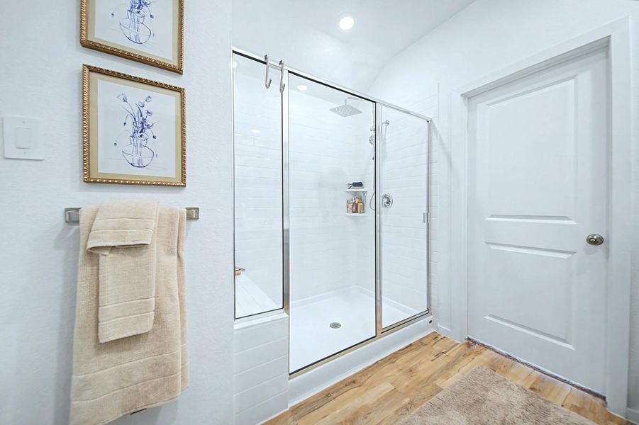 Furnished interior view inside a new home in Pinewood at Grand Texas, New Caney (Image 16).