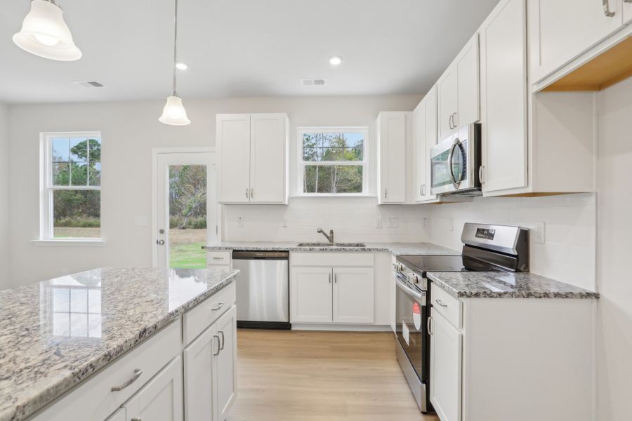 Furnished interior view inside a new home in Cantigny Park, Clarksville (Image 2).