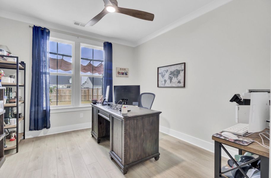 Furnished interior view inside a new home in Lochton, Summerville (Image 47).