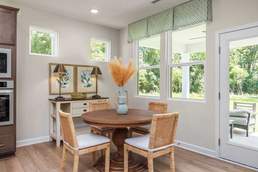 Representative furnished interior of a home built from the The Willow B by Davidson Homes LLC in Retreat at North Main, Lillington (Image 14).