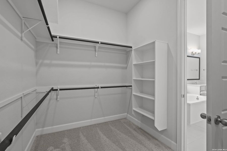 Furnished interior view inside a new home in Homestead, Schertz (Image 12).