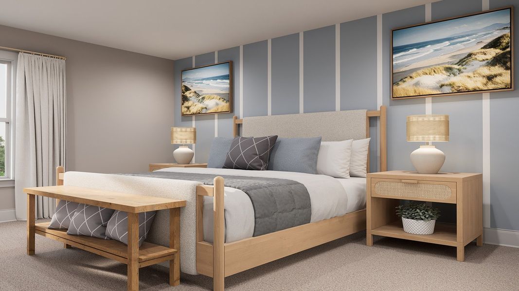 Representative furnished interior of a home built from the BARLOW by D.R. Horton in Rivers Reach, Yemassee (Image 9). Representative furnished interior of a home built from the BARLOW by D.R. Horton in Rivers Reach, Yemassee (Image 9).