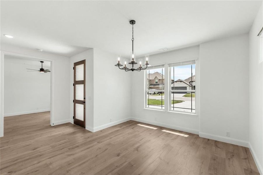 The Formal Dining would also make a great Music Room if needed.