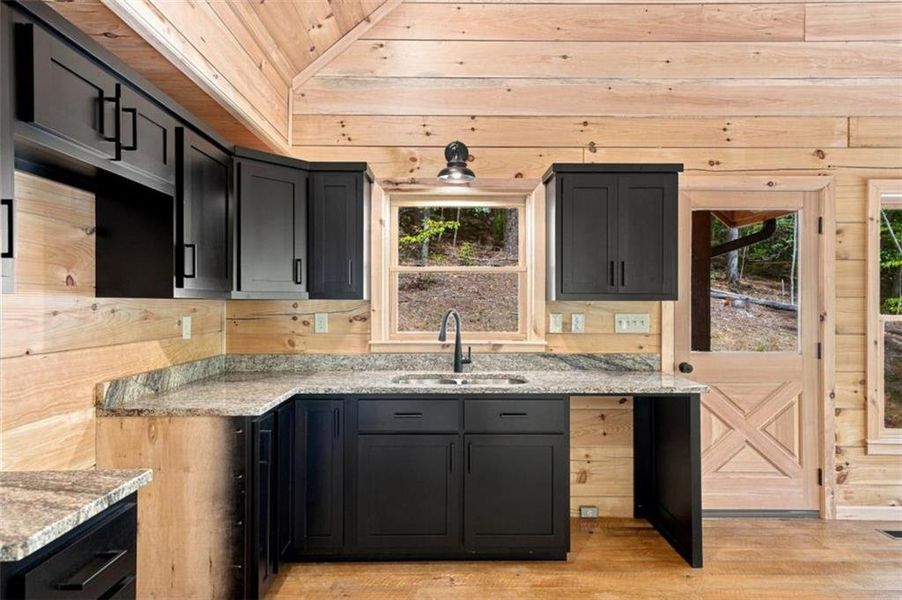 Furnished interior view inside a new home in , Cherry Log (Image 7).