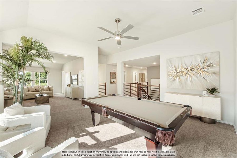 Furnished interior view inside a new home in Sonoma Verde, McLendon-Chisholm (Image 29).