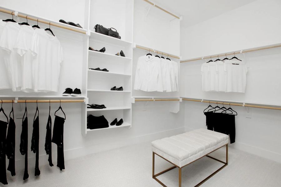 The Eastland II Primary Closet The Eastland II Primary Closet