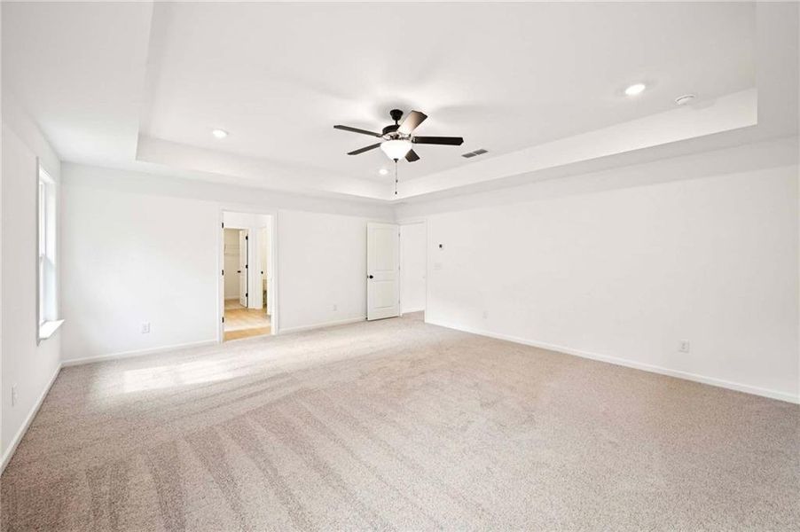 Spacious, unfurnished interior of a new home in Creekside, Dawsonville (Image 33). Spacious, unfurnished interior of a new home in Creekside, Dawsonville (Image 33).