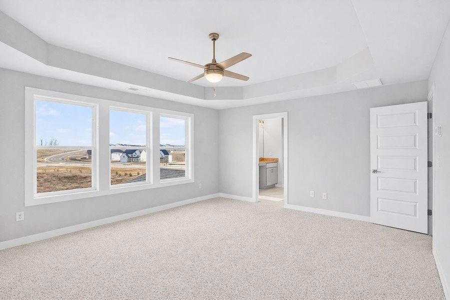 Spacious, unfurnished interior of a new home in The Manor at Gainesville Township, Gainesville (Image 15).