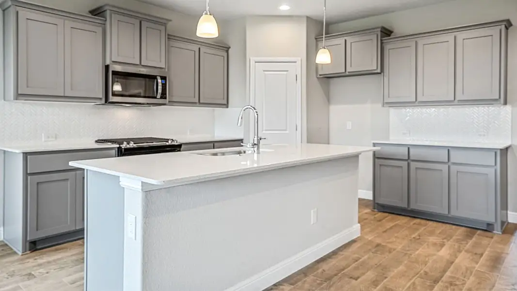 Furnished interior view inside a new home in Parkerville Meadows, DeSoto (Image 6).