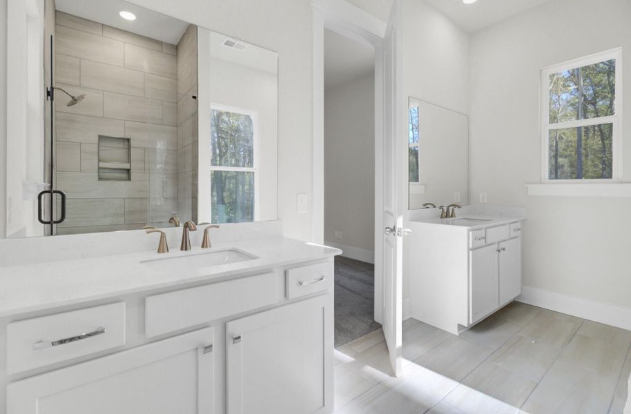 Furnished interior view inside a new home in Indigo Grove Single Family Homes, Johns Island (Image 11).