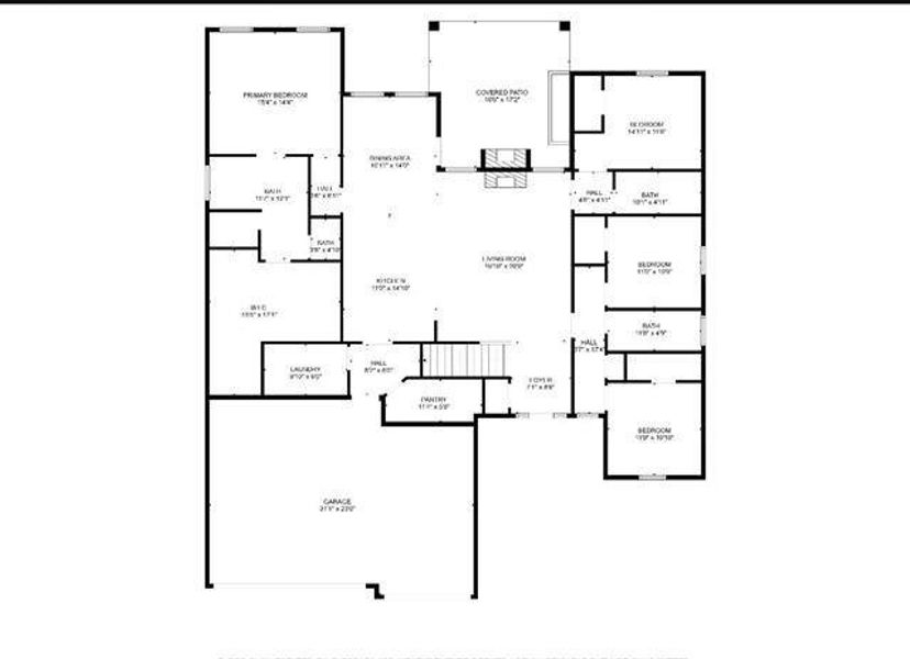 2D floor plan layout of this home in , Lumberton, TX (Image 4).