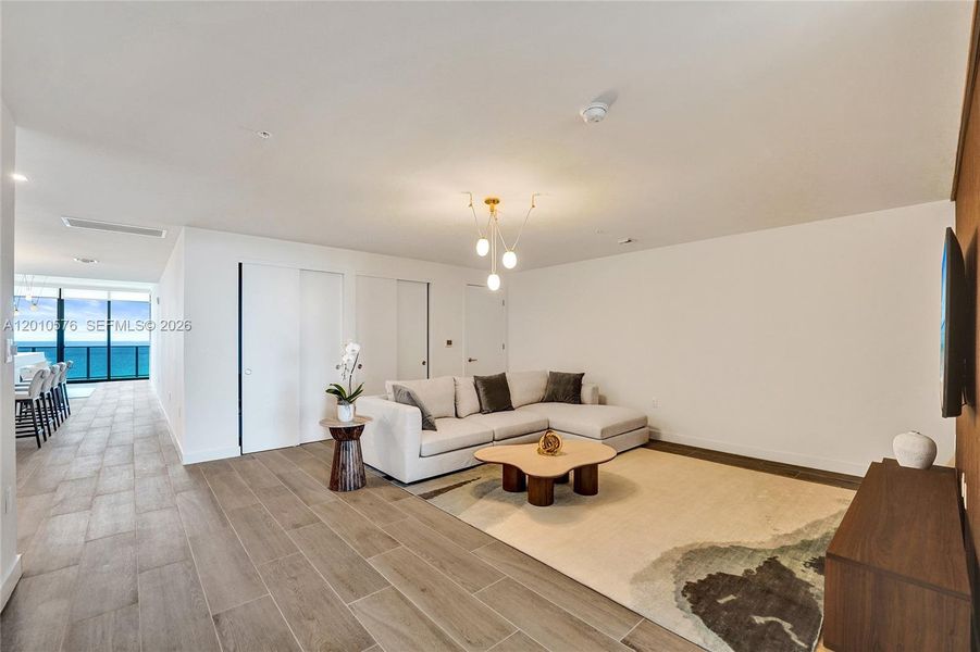 Furnished interior view inside a new home in , Pompano Beach (Image 40).