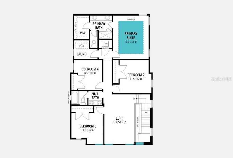 Heron Floorplan - Second Floor Heron Floorplan - Second Floor