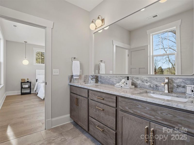 Furnished interior view inside a new home in , Brevard (Image 18). Furnished interior view inside a new home in , Brevard (Image 18).