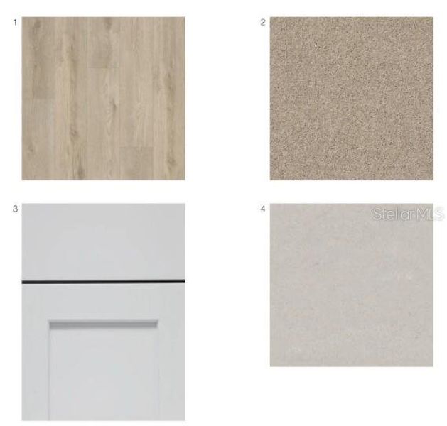 Sample of building materials used in homes in The Towns at Tiburon, Nokomis (Image 9).
