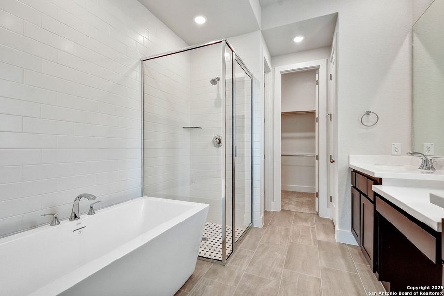 Furnished interior view inside a new home in Alsatian Oaks: 50ft. lots, Castroville (Image 5).