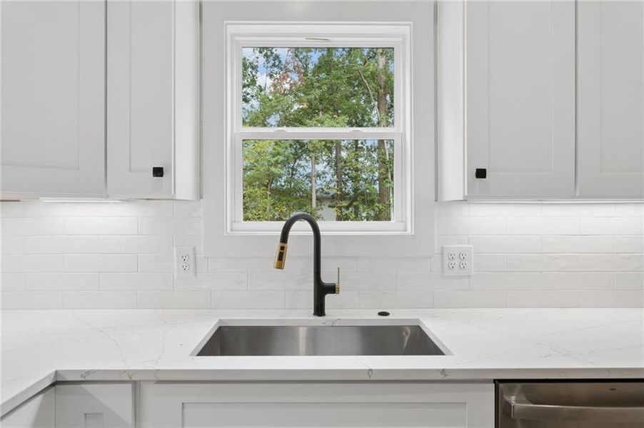 Close-up of interior finishes inside a home in , Smyrna (Image 15).