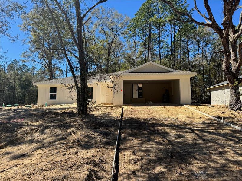 In-progress construction of a new home in , Citrus Springs, FL (Image 39).
