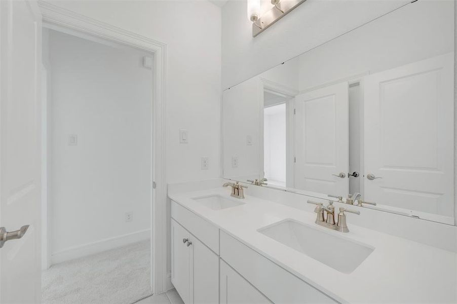 Furnished interior view inside a new home in Heath Golf & Yacht Villas, Heath (Image 8).