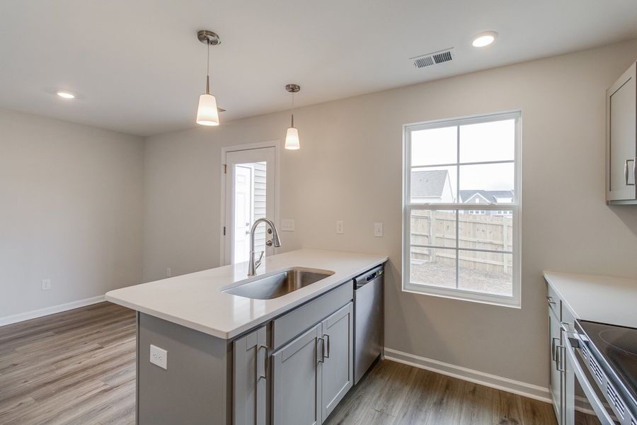 Furnished interior view inside a new home in Astoria, Columbia (Image 10).