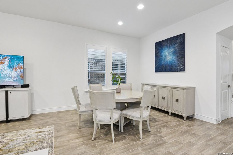 Furnished interior view inside a new home in Davis Ranch, San Antonio (Image 28).