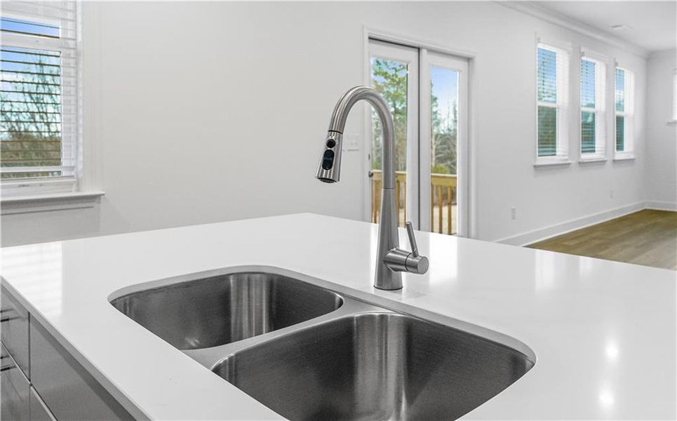 Close-up of interior finishes inside a home in Wellington Estates, Madison (Image 12).