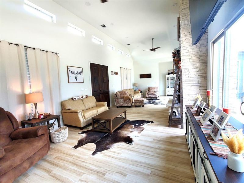 Spacious Living Room
